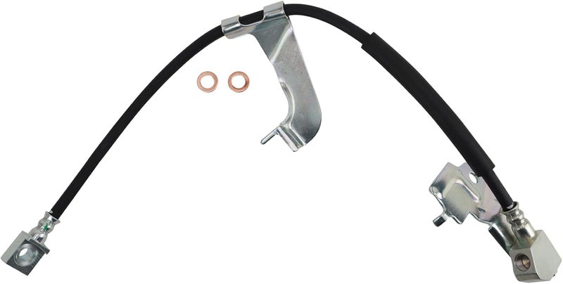 TRQ Front Brake Hose Set Compatible with 1995-2007 Ford Taurus 1996-2005 Mercury Sable - Image 4